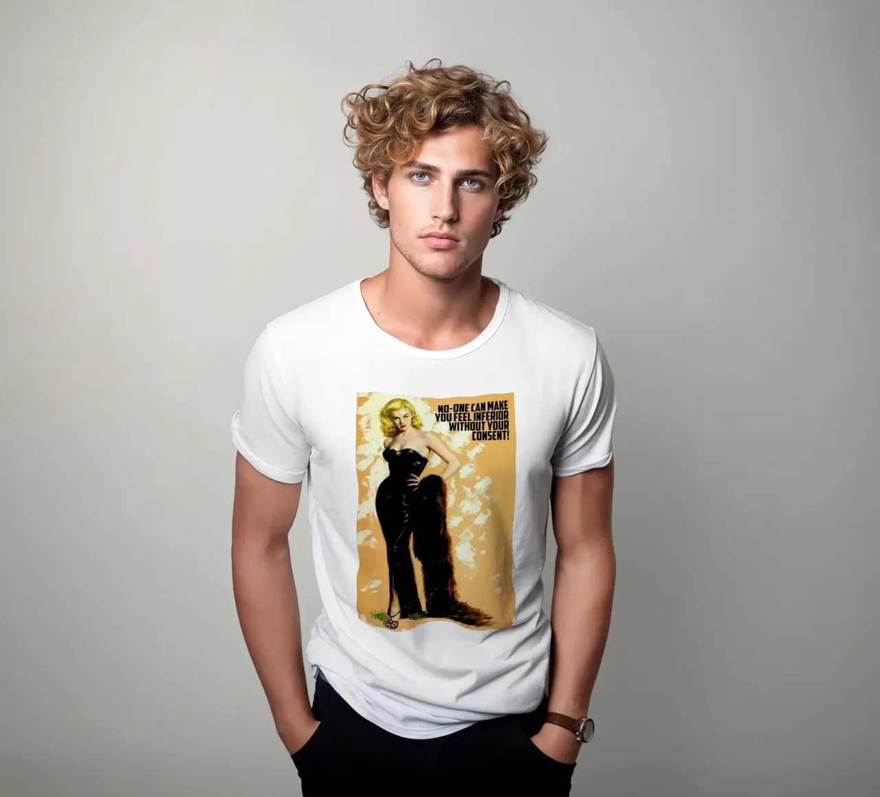 No One Can Make You Feel t-shirt da Gallery Print and Art Limited
