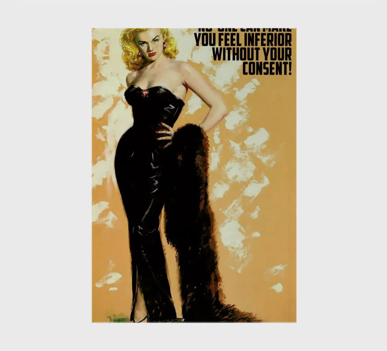No One Can Make You Feel notebook by Gallery Print and Art Limited