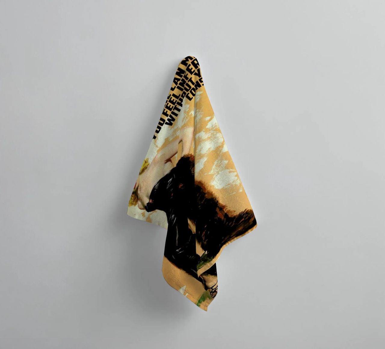 No One Can Make You Feel serviette de bain de Gallery Print and Art Limited