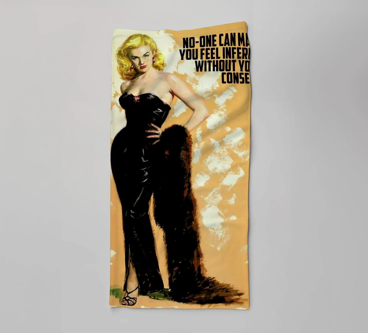 No One Can Make You Feel serviette de bain de Gallery Print and Art Limited