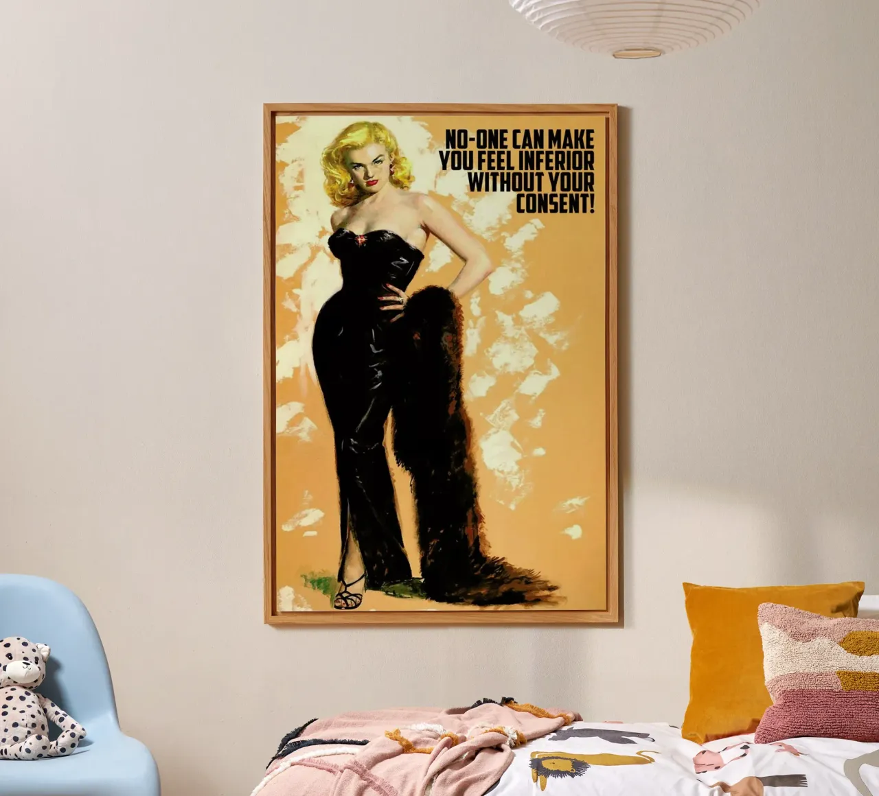 No One Can Make You Feel alluminio dibond da Gallery Print and Art Limited