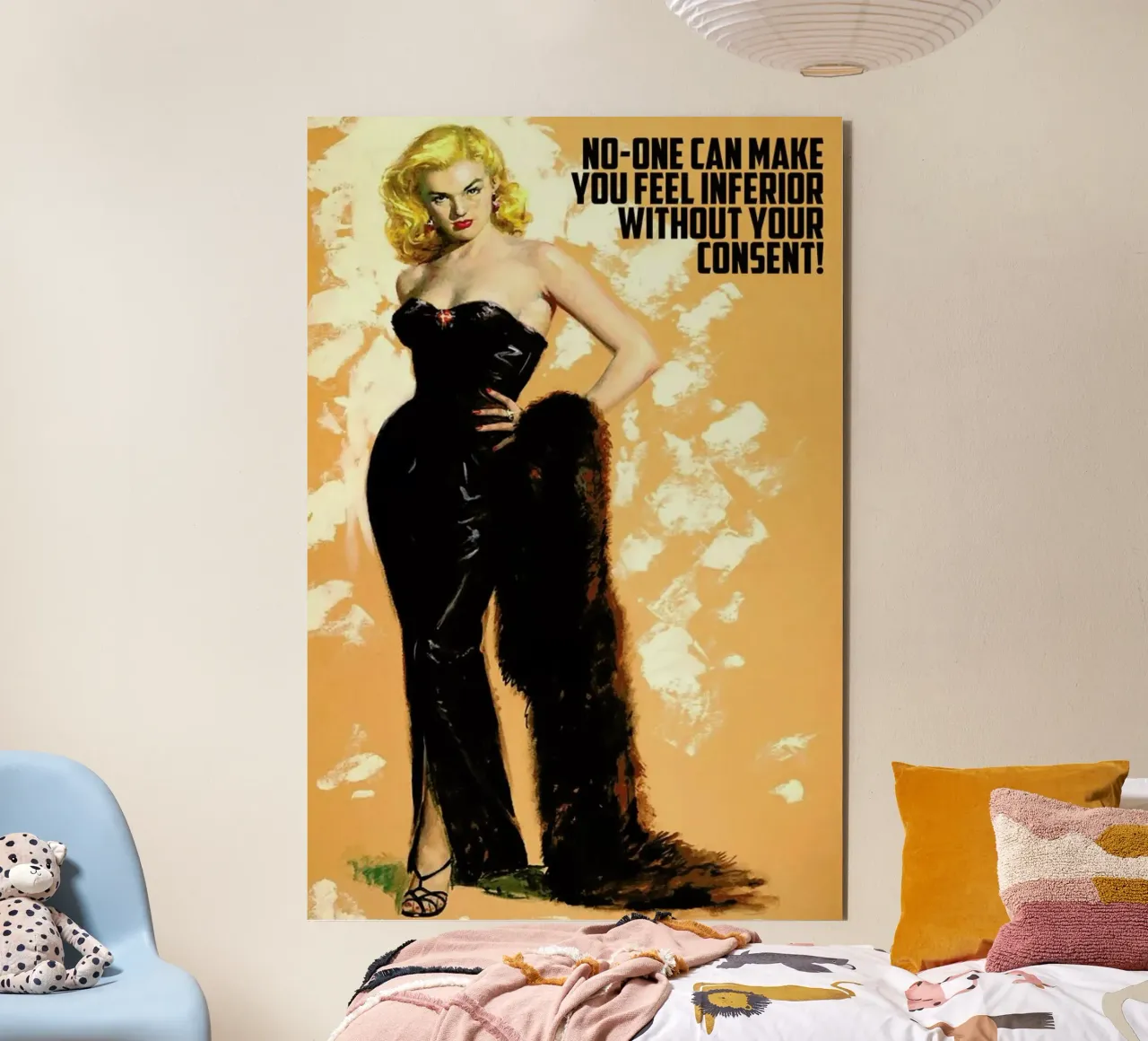 No One Can Make You Feel alluminio dibond da Gallery Print and Art Limited