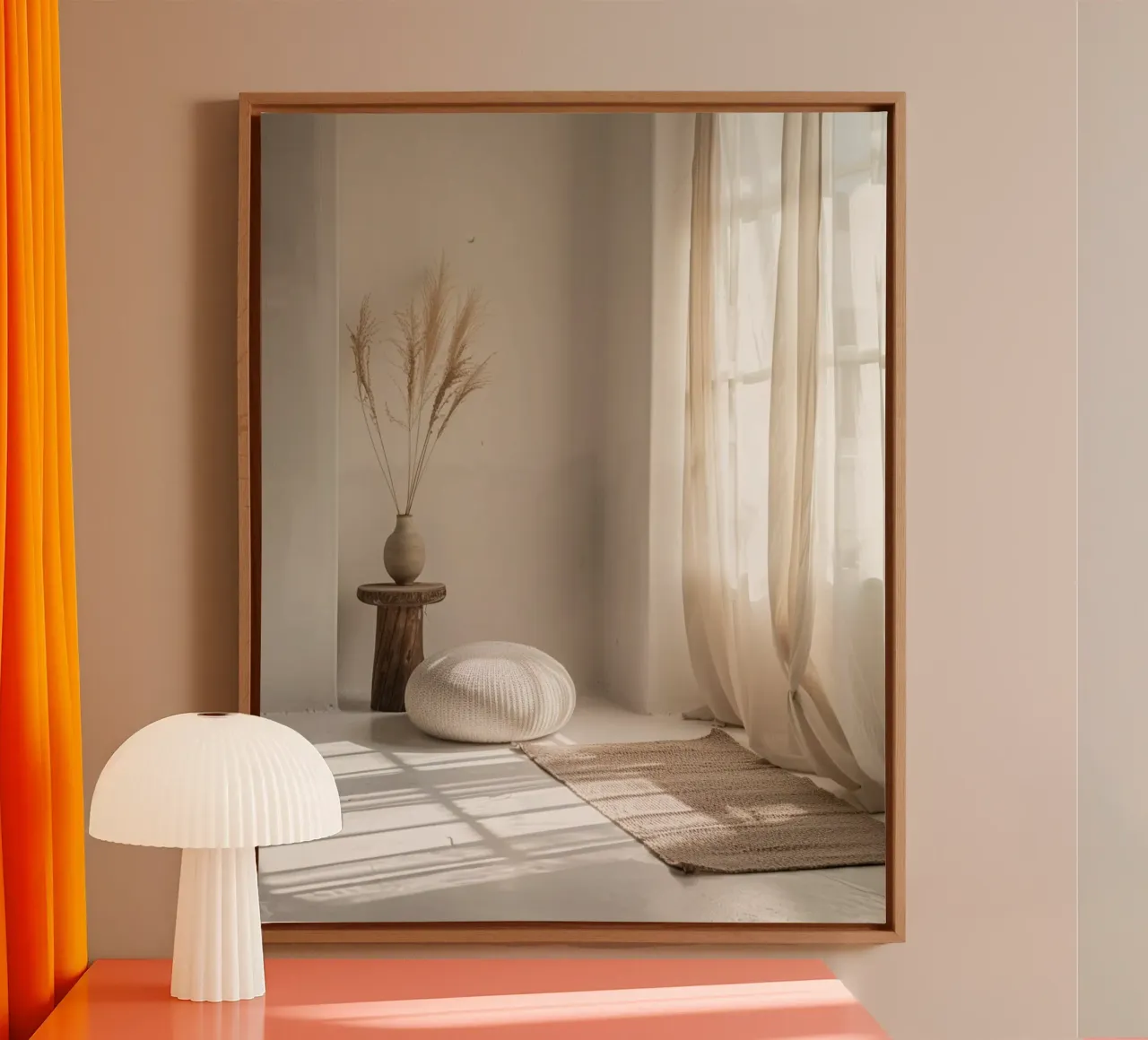Holistic Presence canvas with Floater frame by PhotoVibe Decor