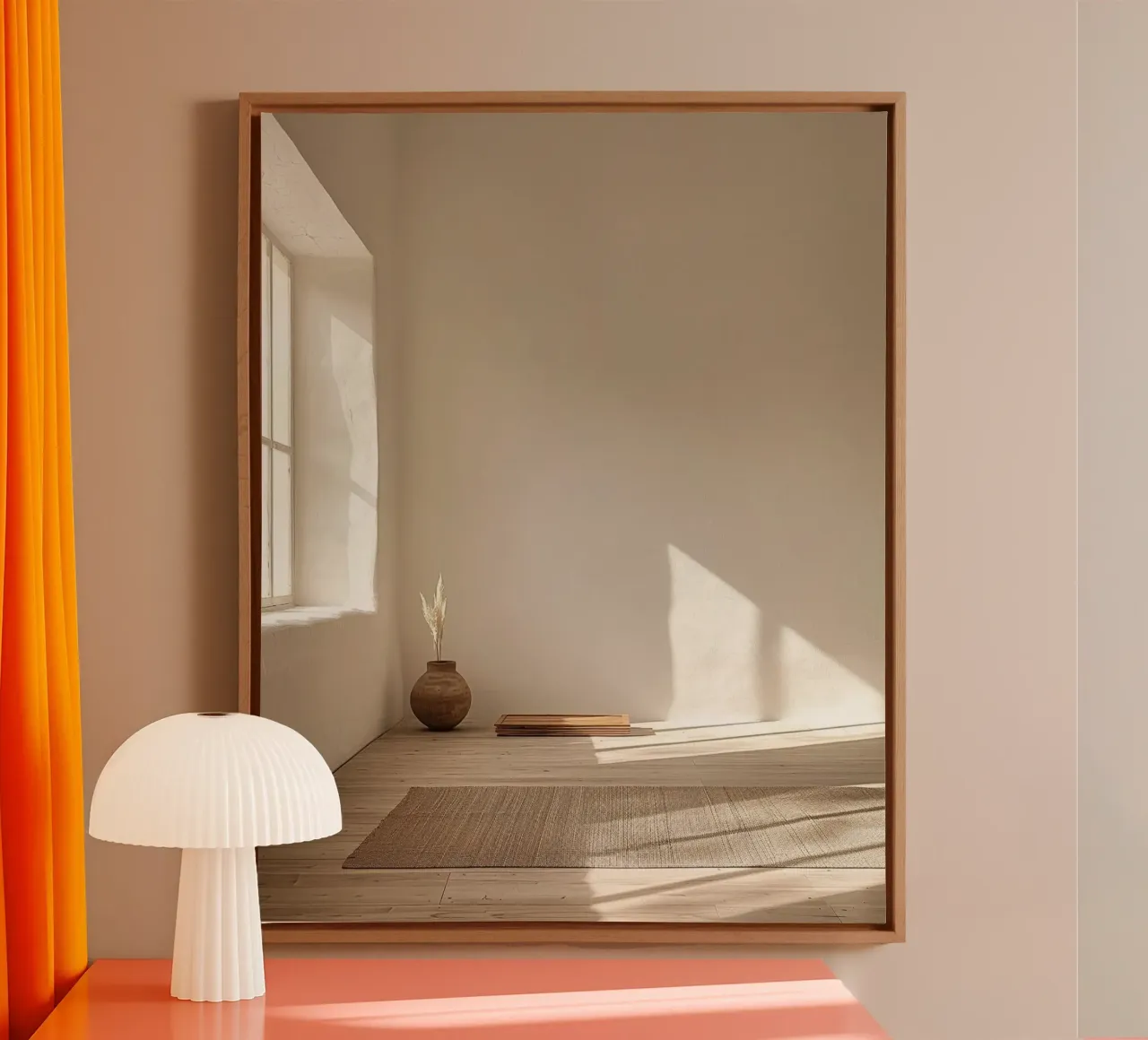 Holistic Presence canvas with Floater frame by PhotoVibe Decor