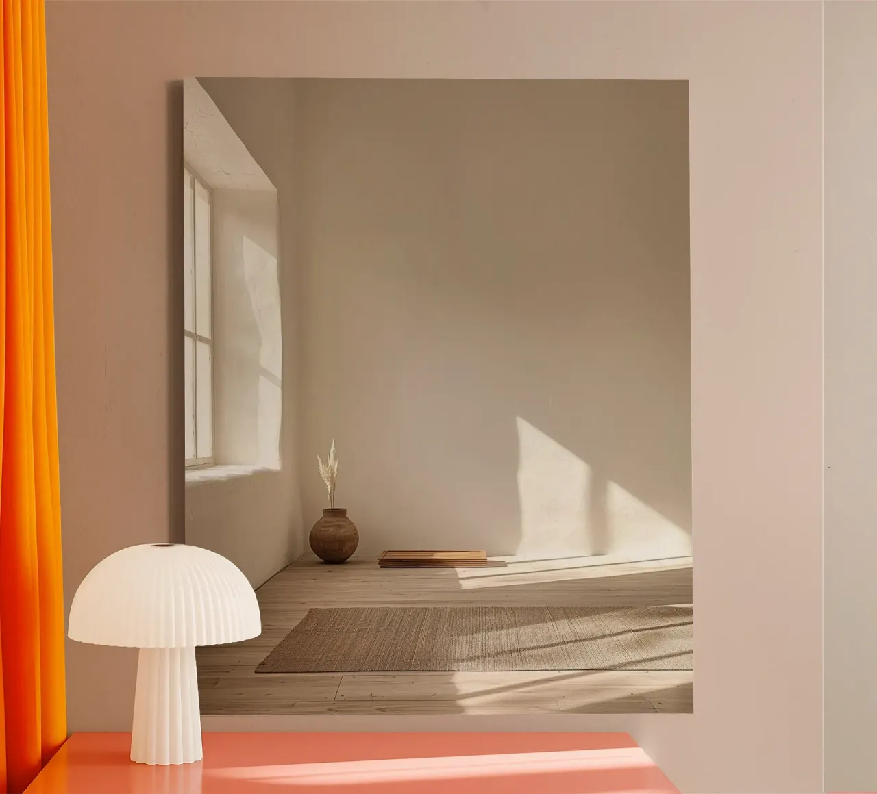 Holistic Presence canvas with Floater frame by PhotoVibe Decor