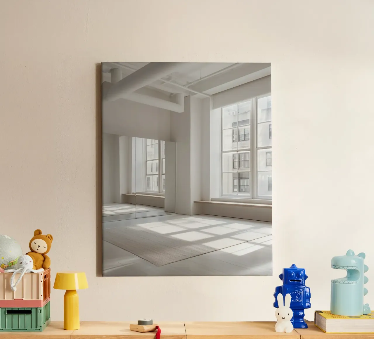 Holistic Presence canvas with Floater frame by PhotoVibe Decor
