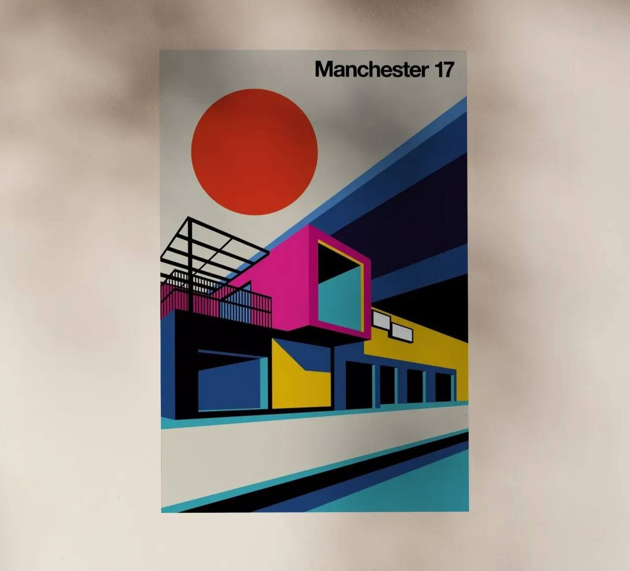 Manchester 17 pellicola backlit da Bo Lundberg
