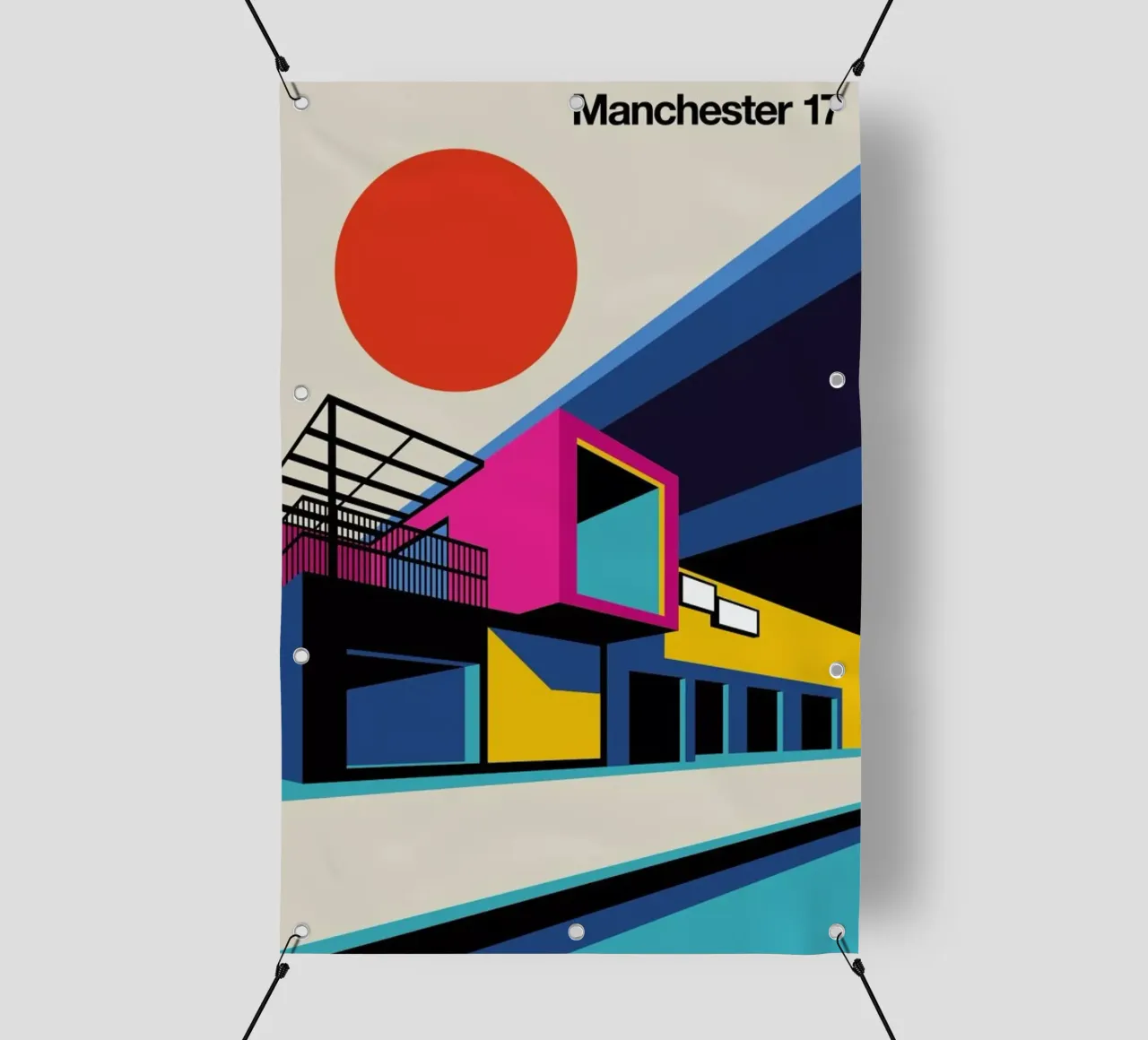 Manchester 17 telo in pvc da Bo Lundberg