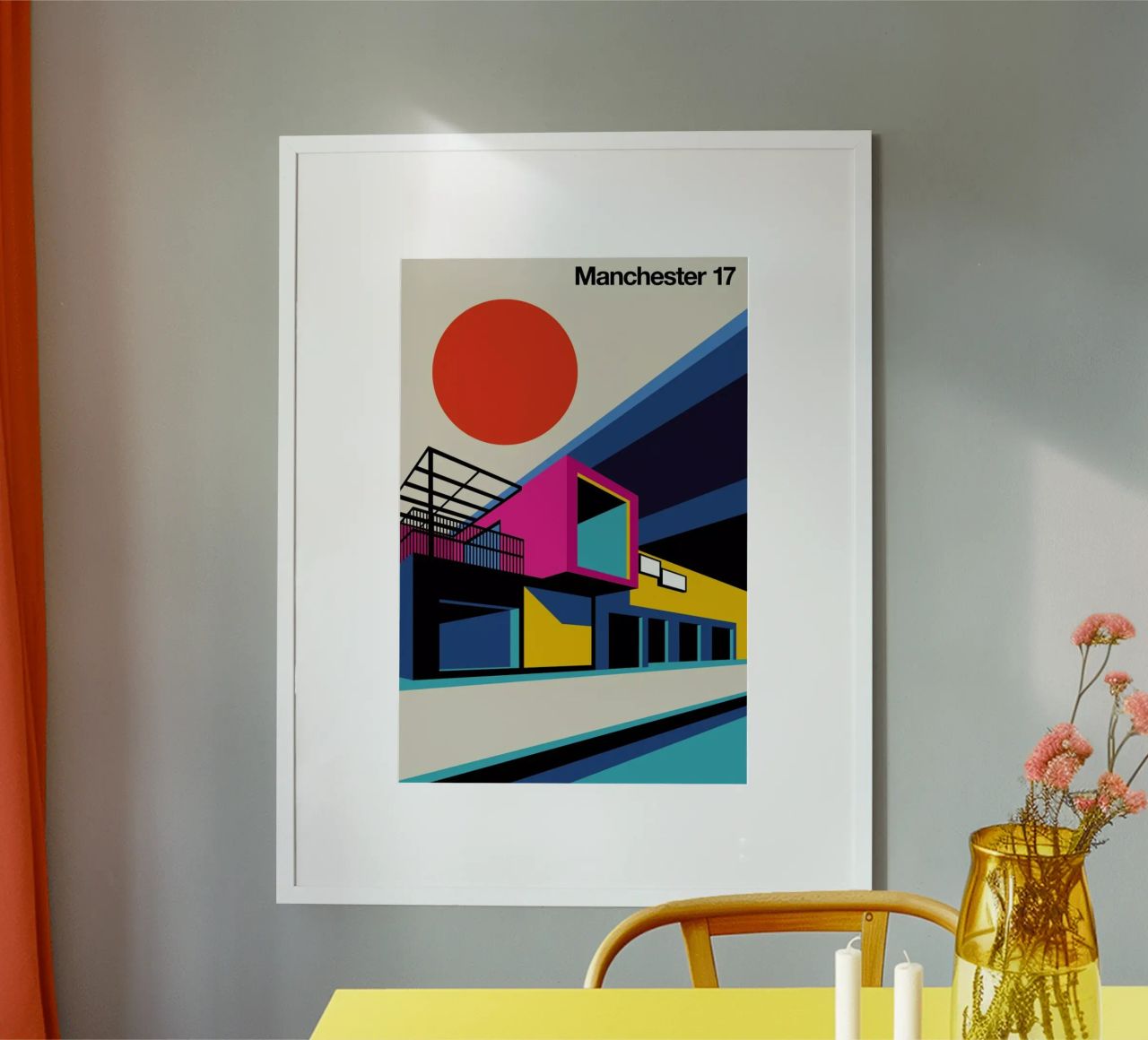 Manchester 17 poster de Bo Lundberg