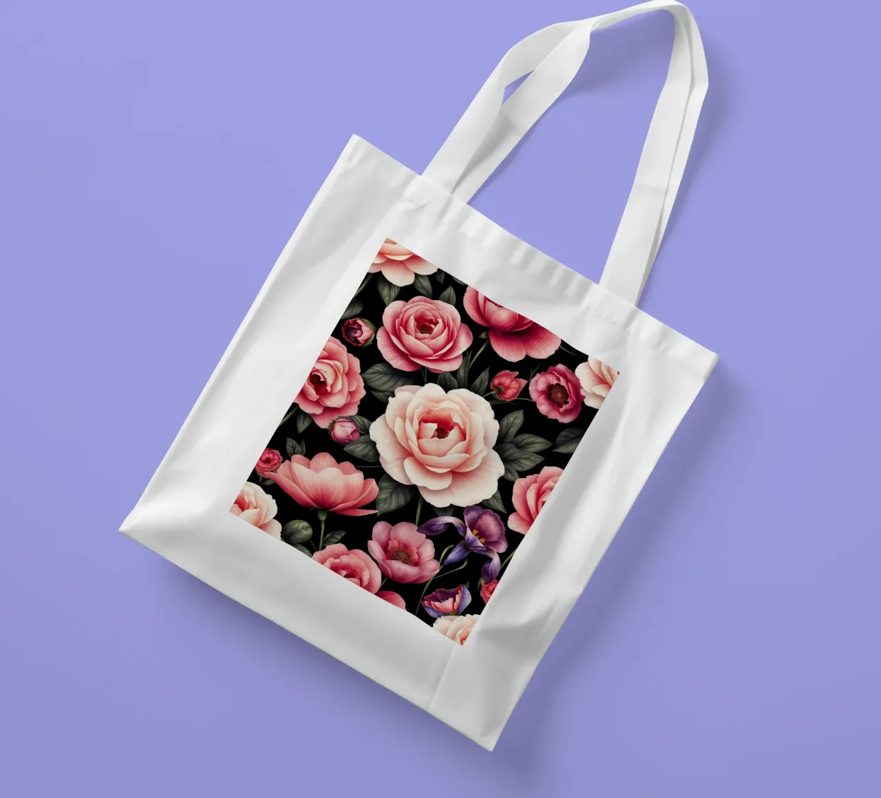Blooming Night Garden tote bag by Artistic-shop