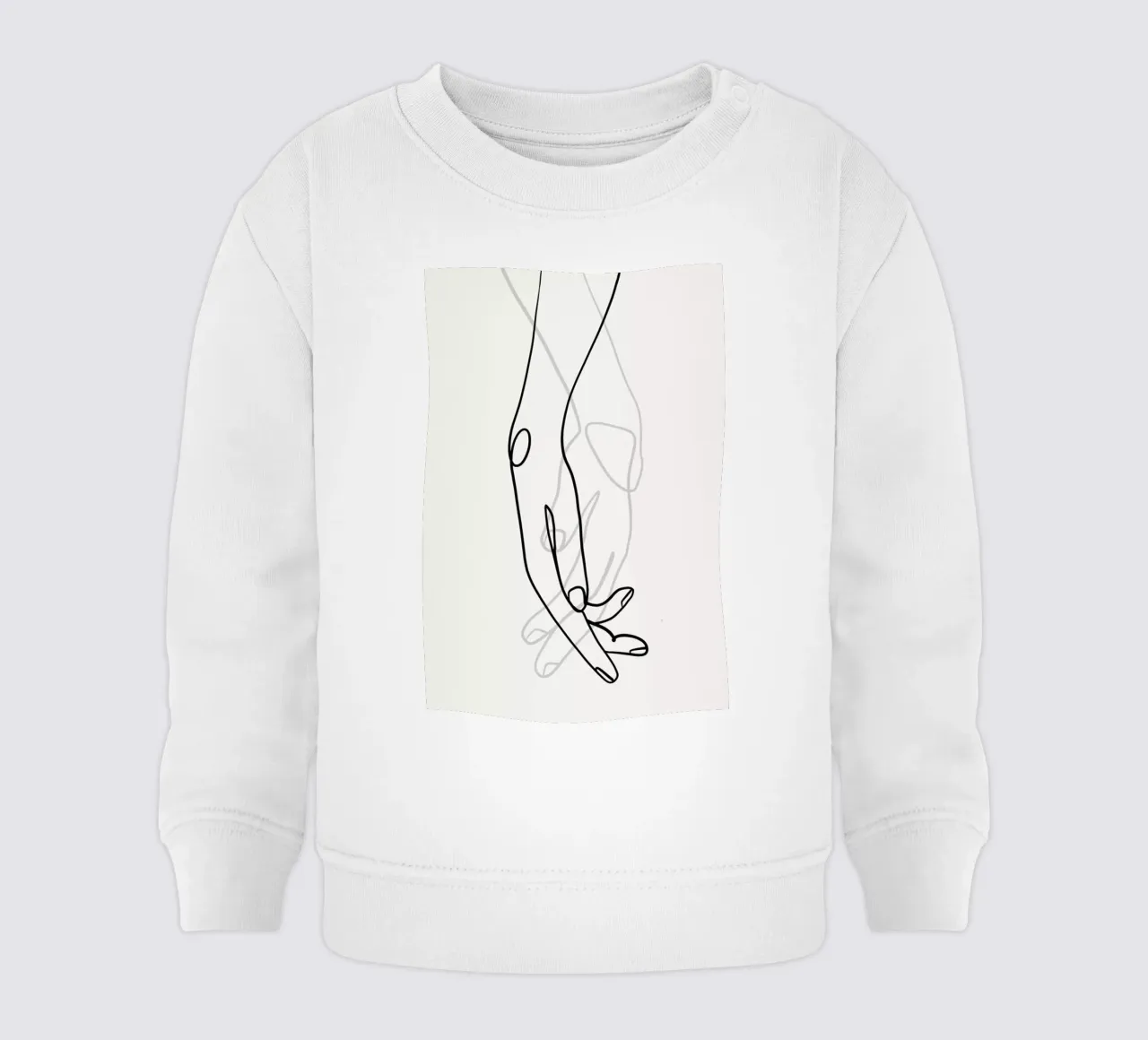 Hands 2 felpa neonato da Graphite