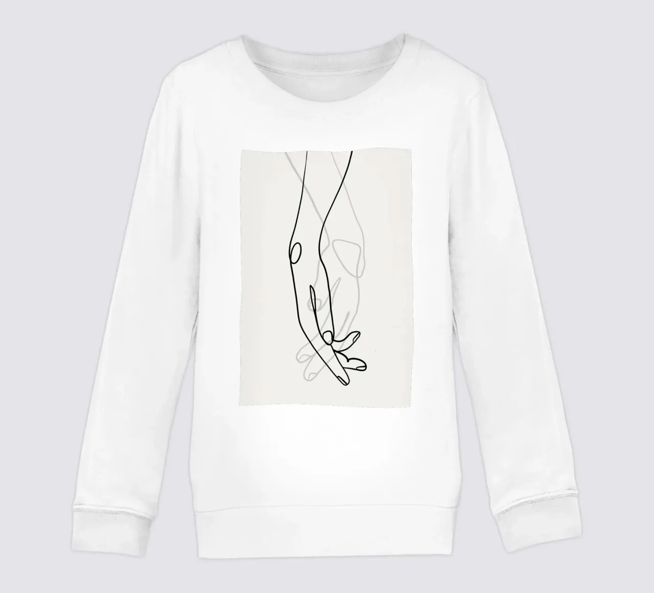 Hands 2 felpa bambino da Graphite