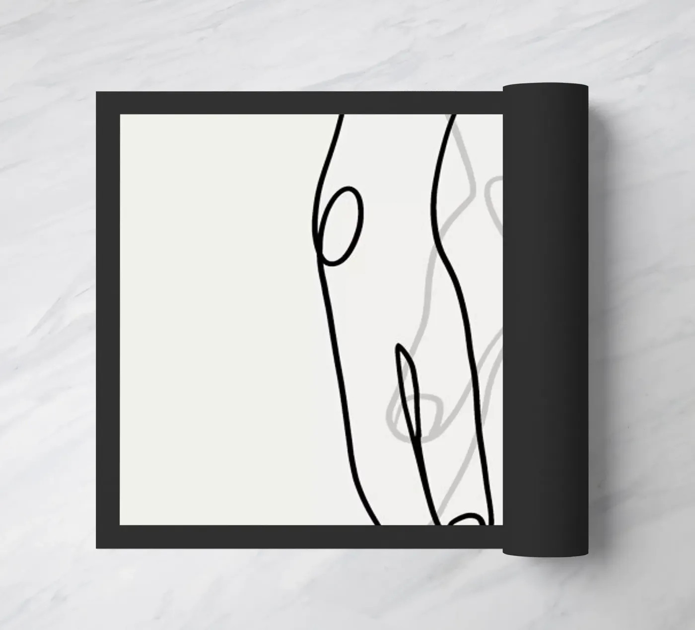 Hands 2 Fußmatte von Graphite