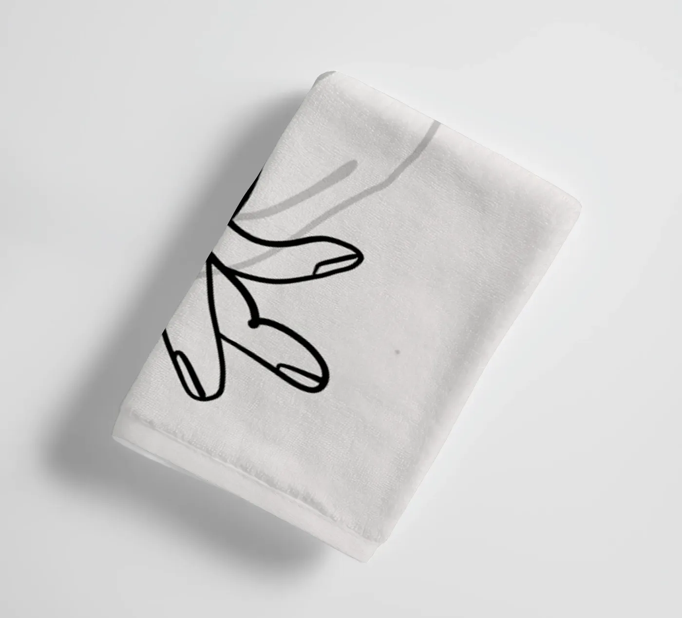 Hands 2 towel by Graphite