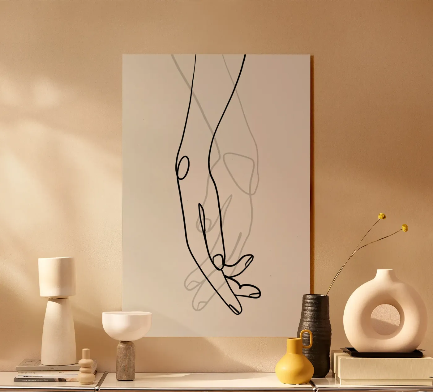 Hands 2 plexiglas de Graphite