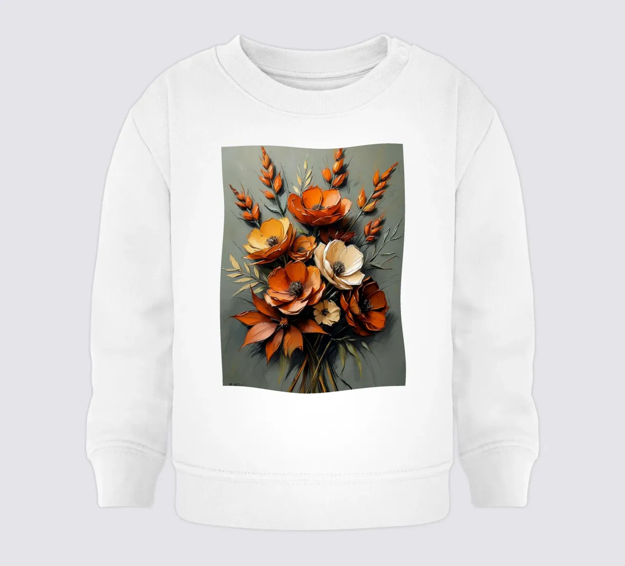 L'abbraccio dell'autunno: Un bouquet di colori autunnali felpa neonato da Artistic-shop