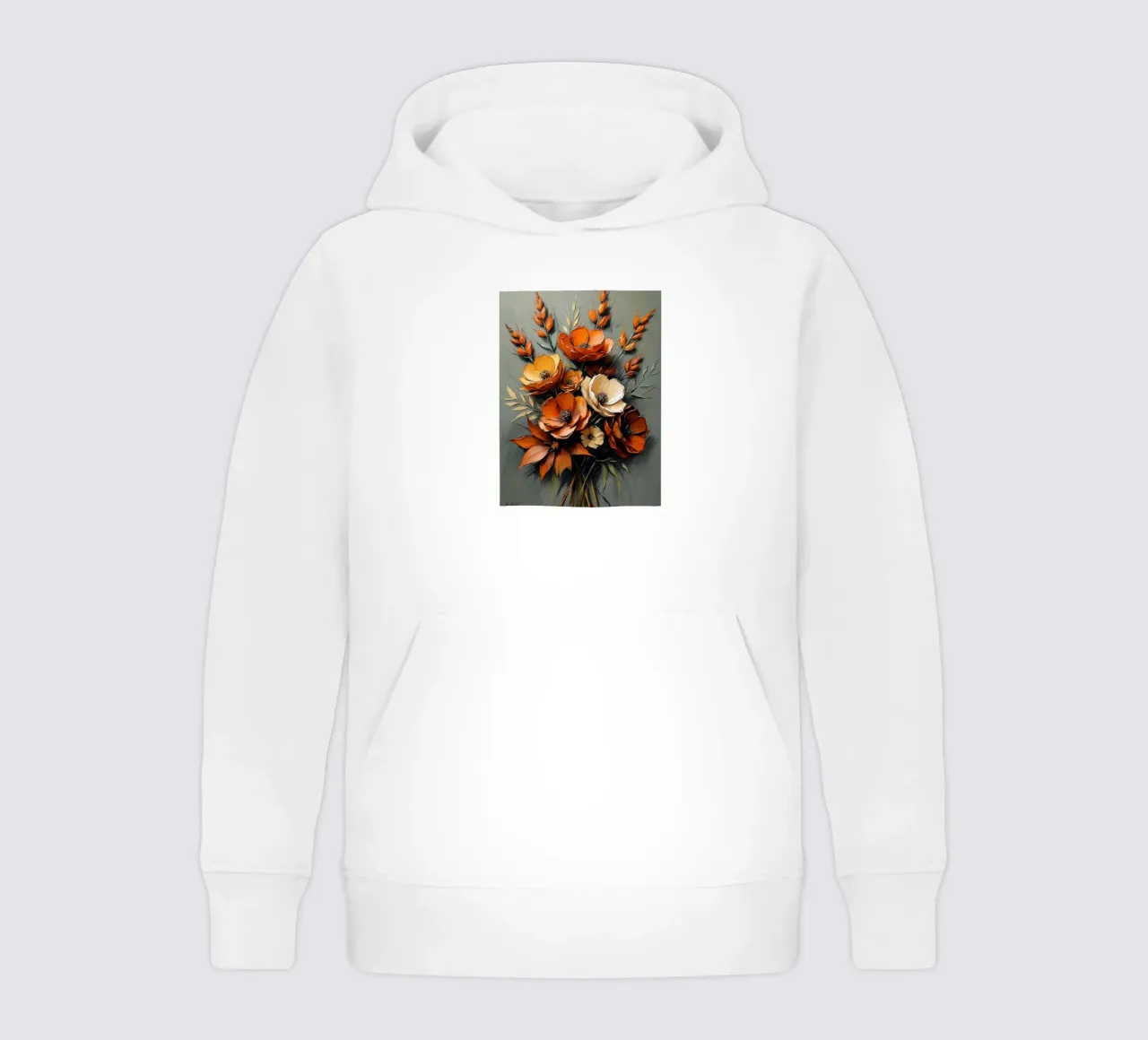 L'abbraccio dell'autunno: Un bouquet di colori autunnali felpa bambino con cappuccio da Artistic-shop