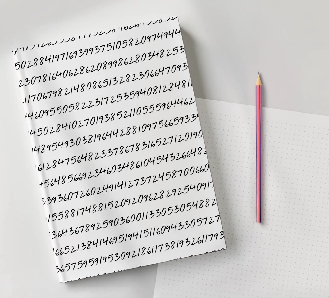 Pi - The circle number notebook by lorbass
