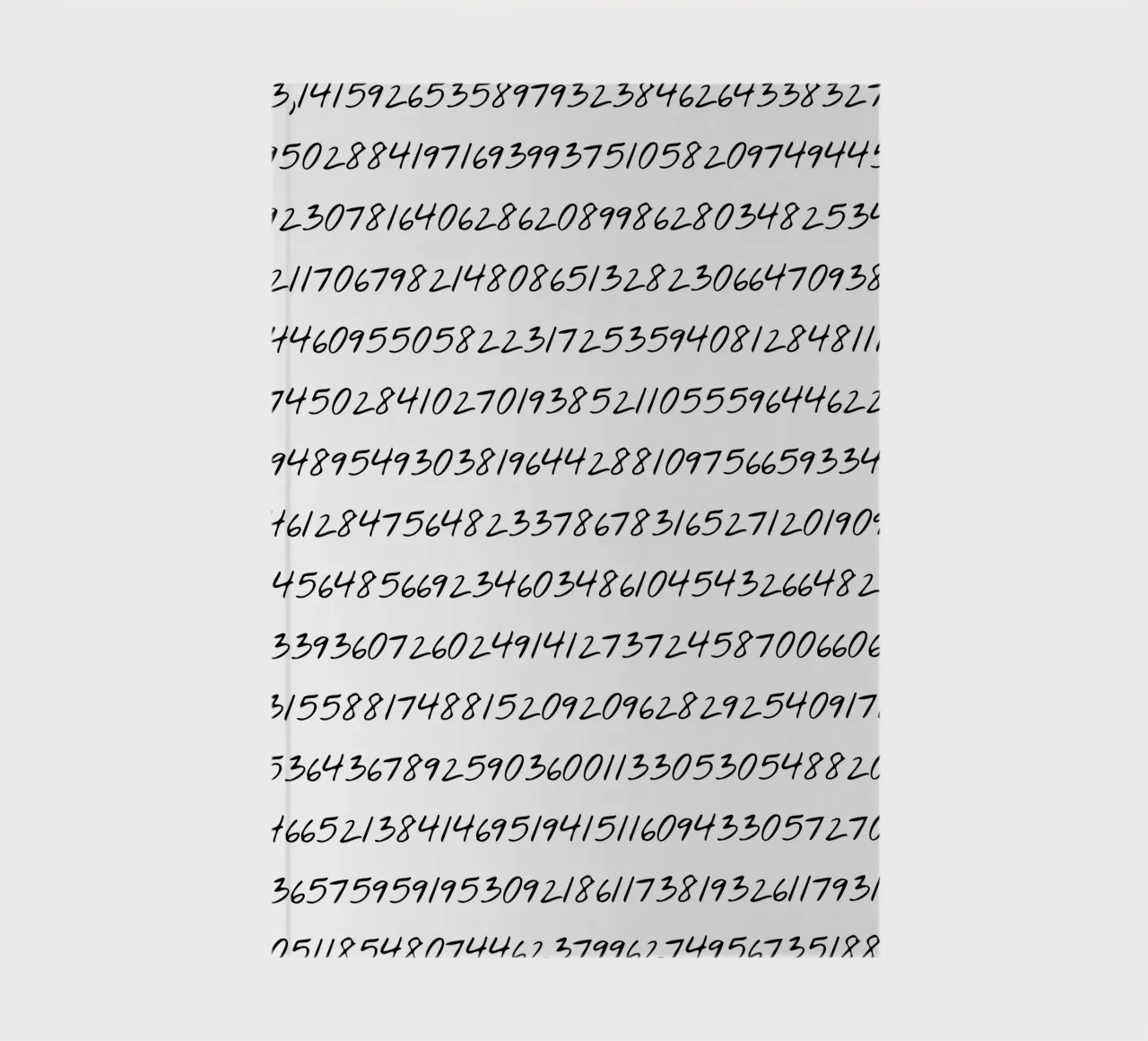 Pi - Die Kreiszahl Notizbuch von lorbass