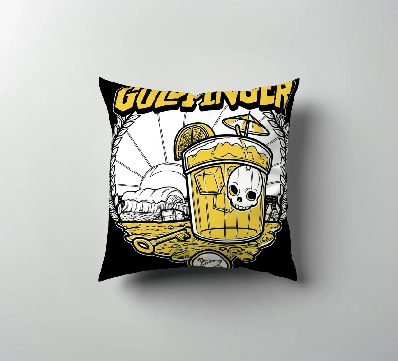 Goldfinger cuscino da lauren shop