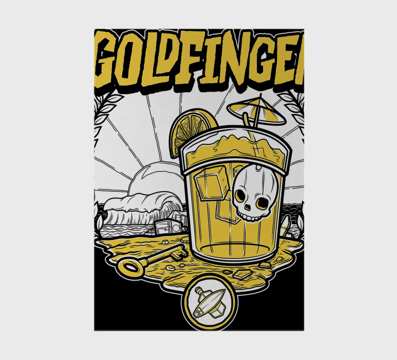Goldfinger notebook by lauren shop