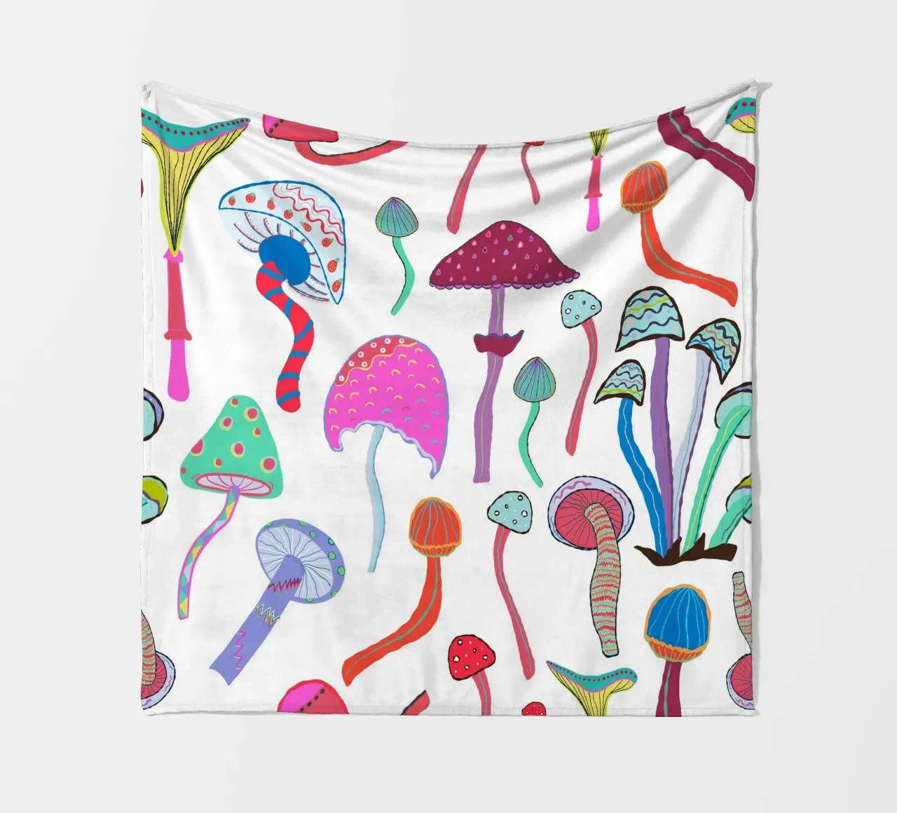 Funghi magici coperta in pile da gulsengunel