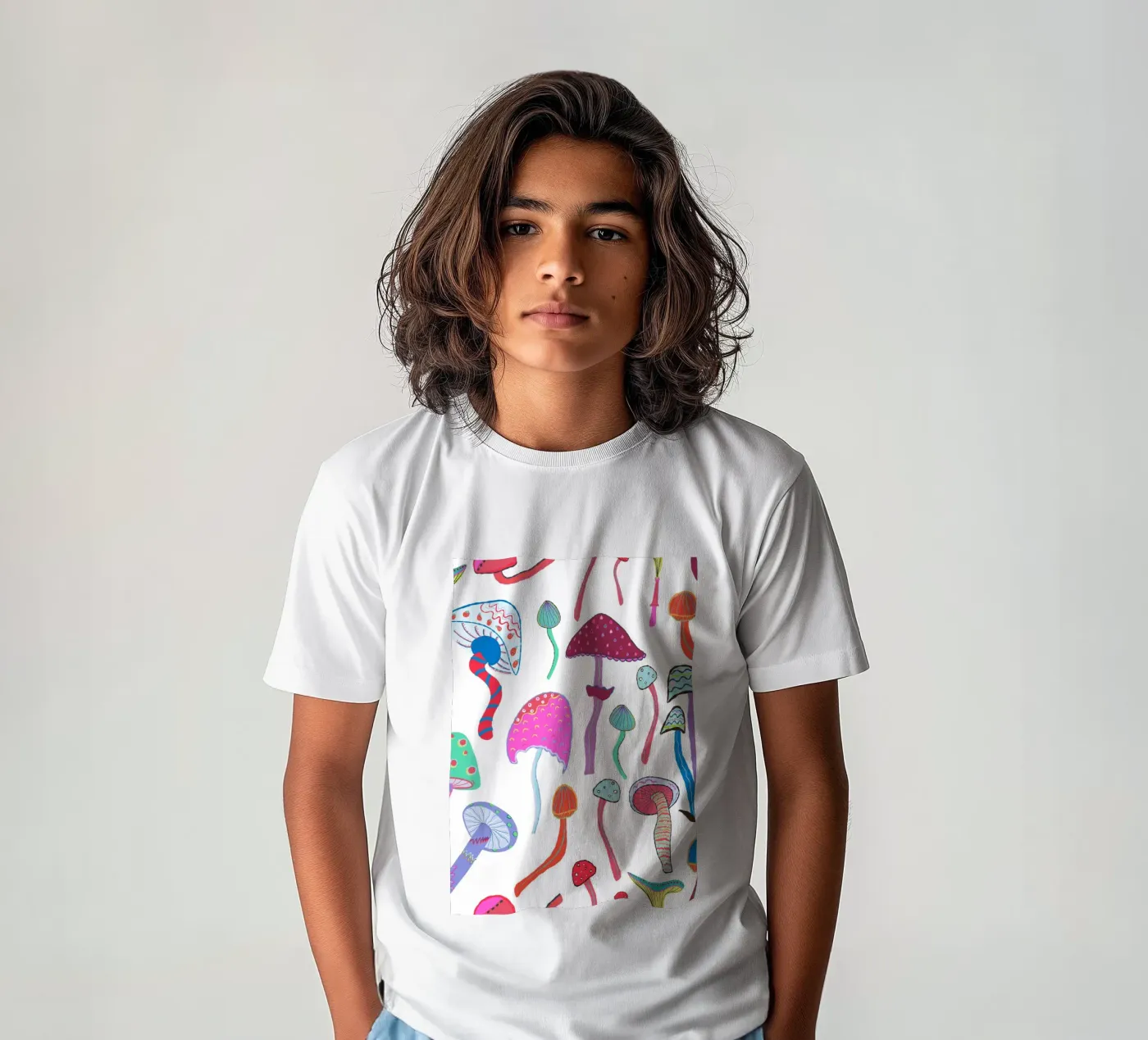 Magical mushrooms t-shirt bambini da gulsengunel
