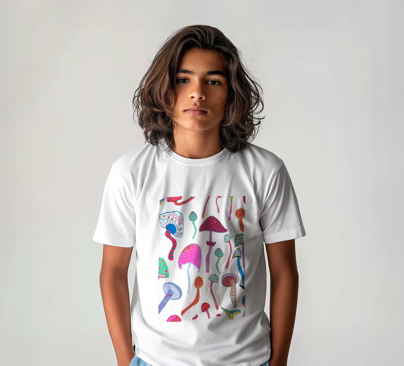 Magical mushrooms t-shirt bambini da gulsengunel