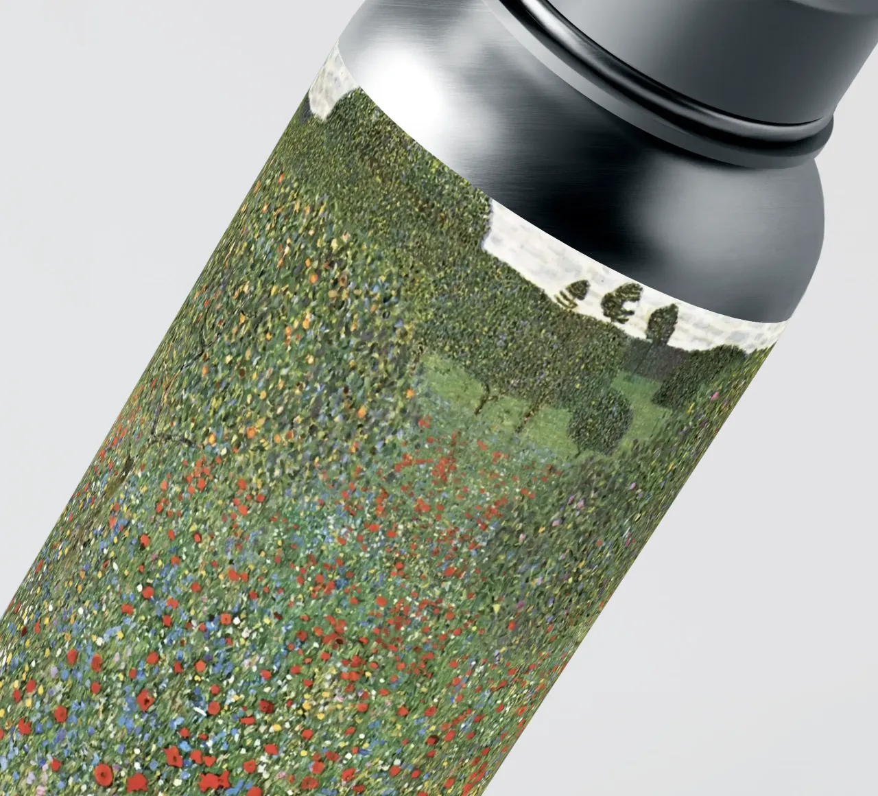 Mohnfeld von Gustav Klimt (1907) Sticker von Gustav Klimt ART Prints
