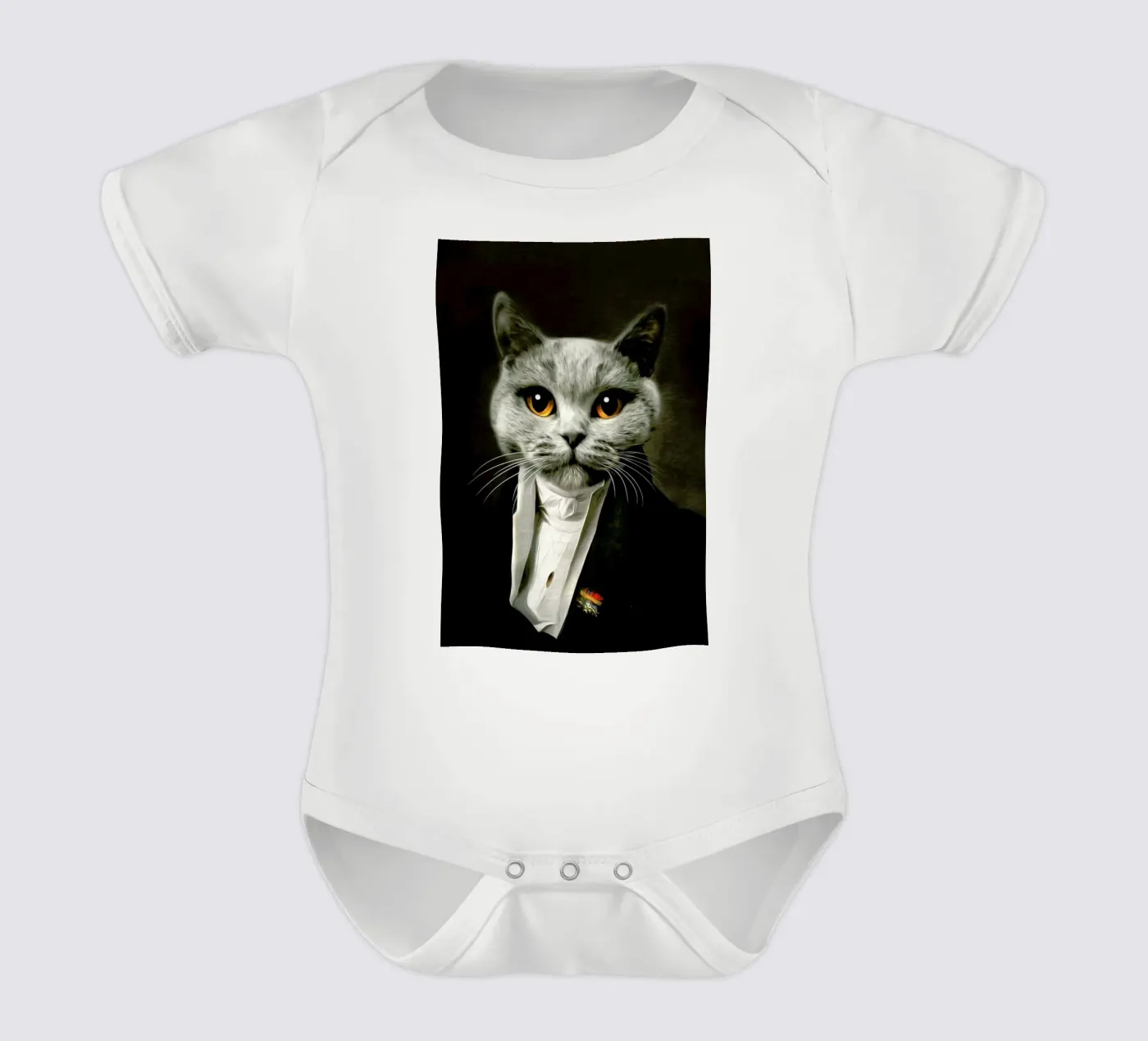 Liam babyrompertje korte mouwen van Tein Lucasson