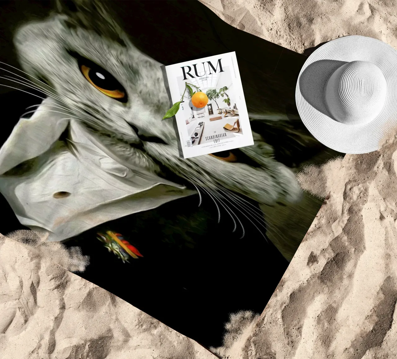 Liam serviette de plage de Tein Lucasson