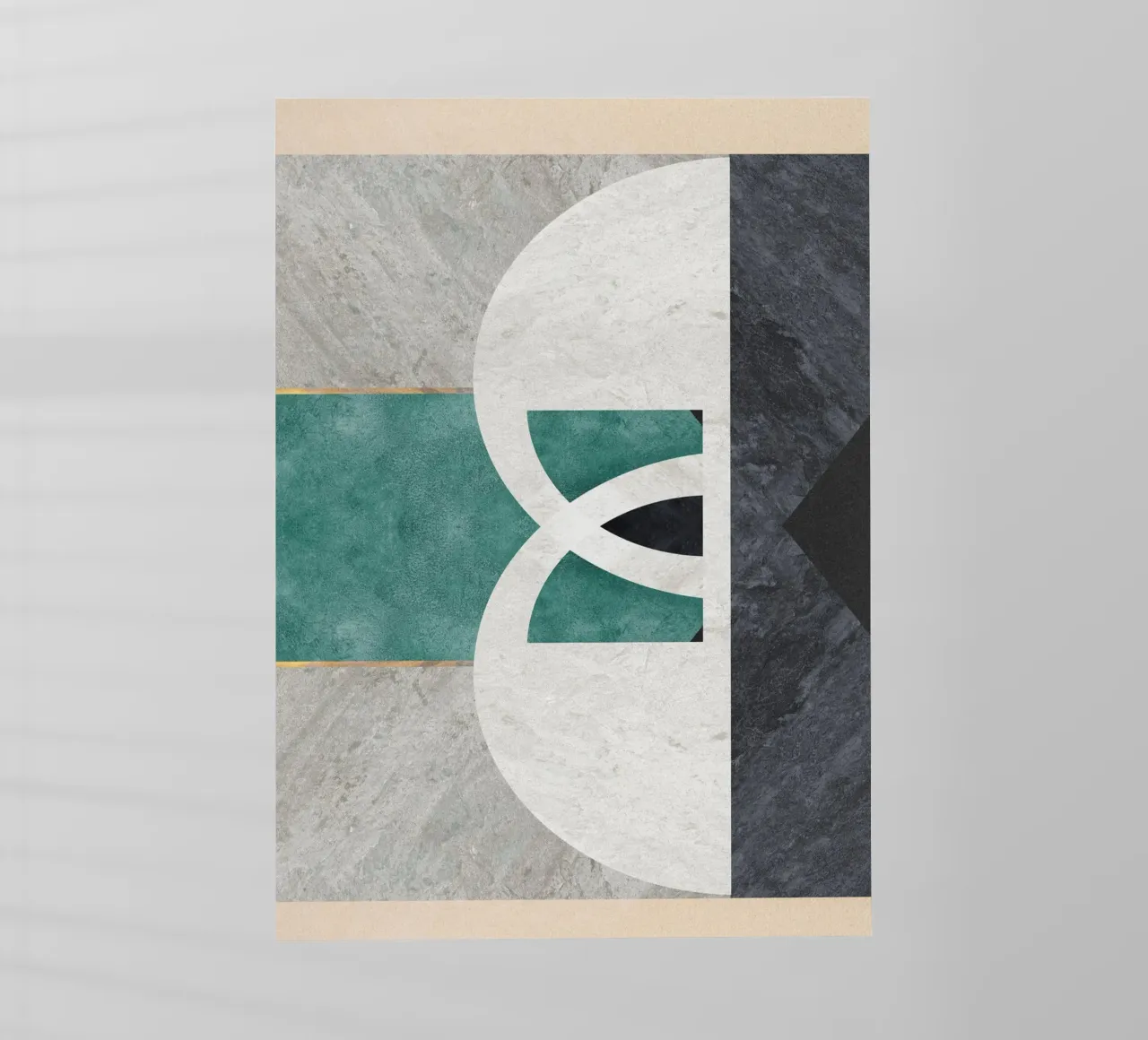 abstract art circle pellicola backlit da vintageshop