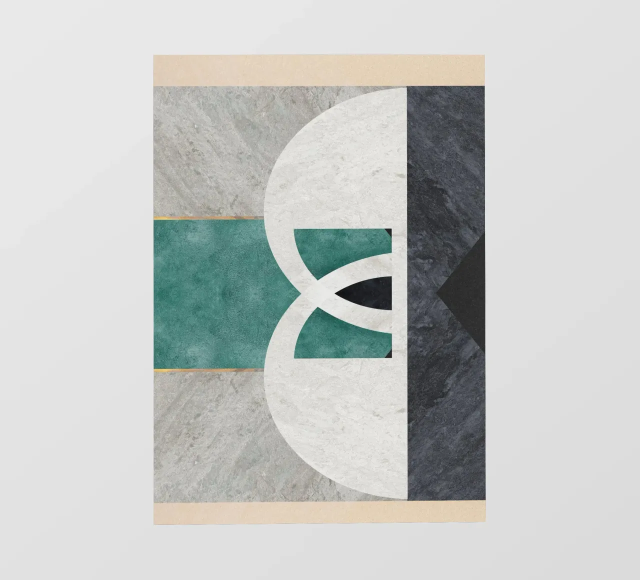 abstract art circle pellicola backlit da vintageshop