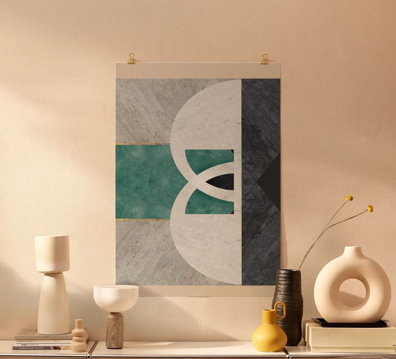 abstract art circle hahnemühle de vintageshop