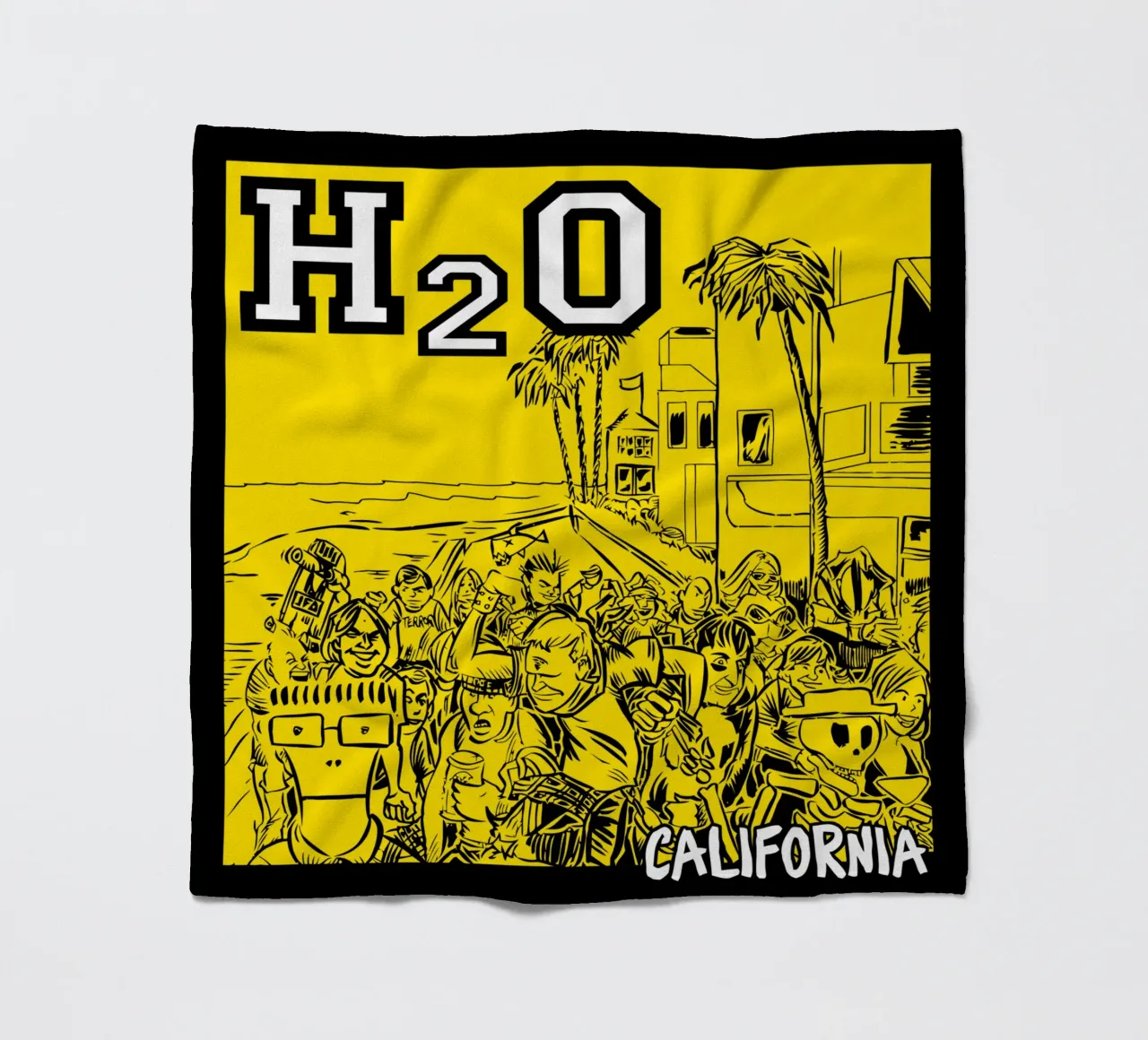 H2O coperta in pile da lauren shop