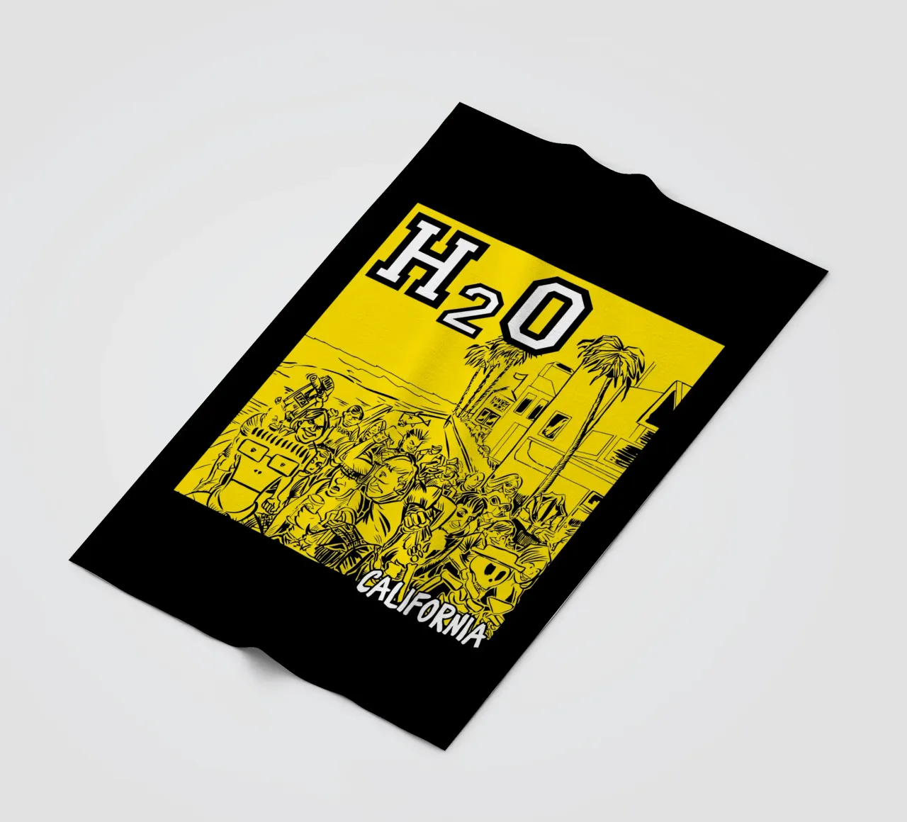 H2O coperta in pile da lauren shop