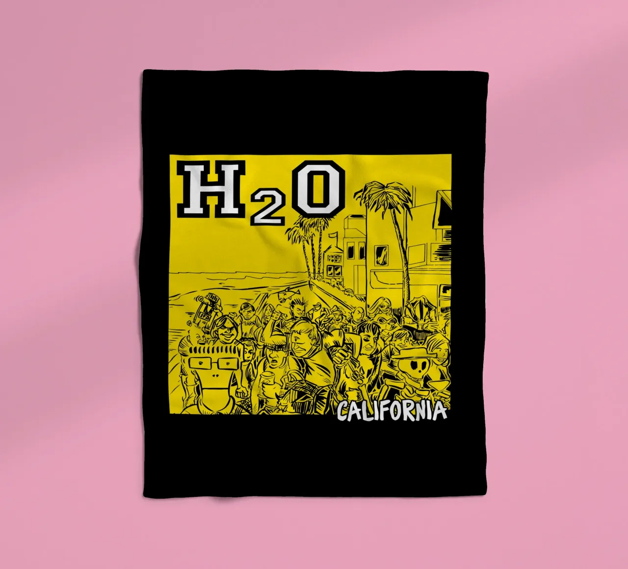 H2O coperta in pile da lauren shop