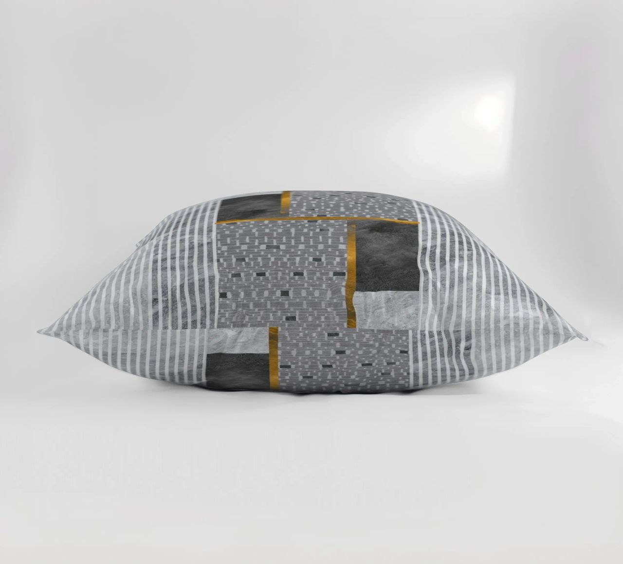 abstract art lines cuscino da vintageshop