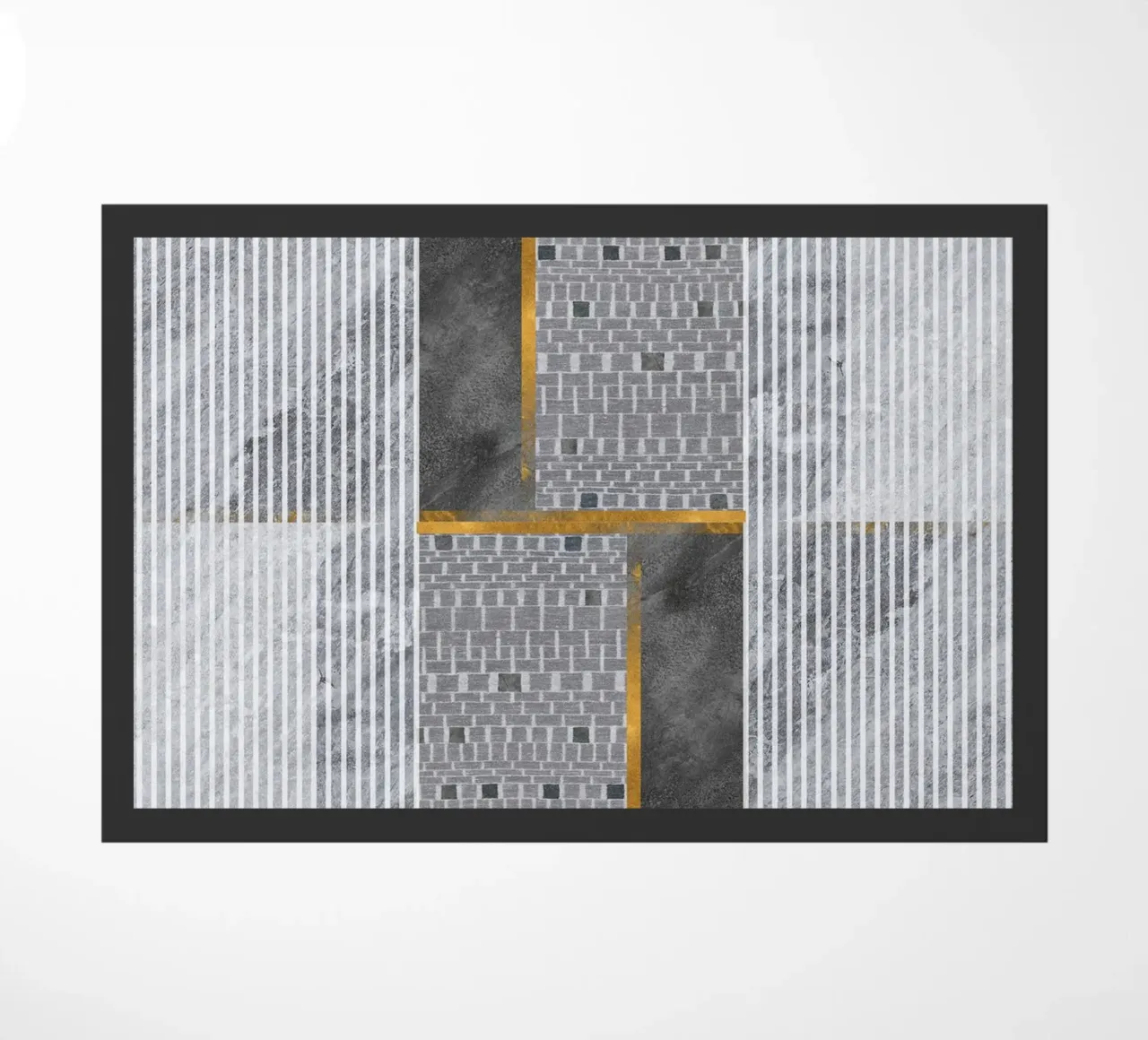 abstract art lines zerbino da vintageshop