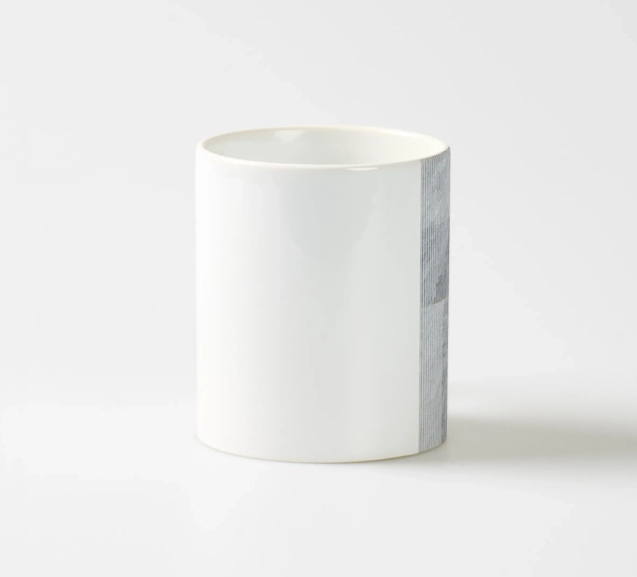 abstract art lines tazza in ceramica da vintageshop