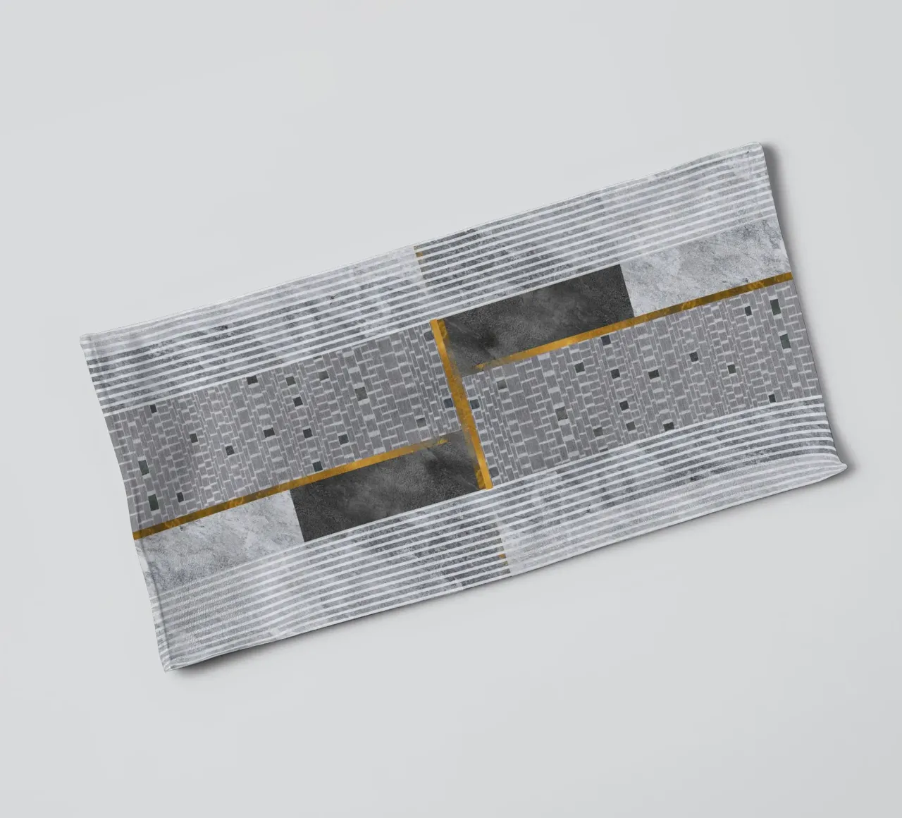 abstract art lines asciugamano da bagno da vintageshop