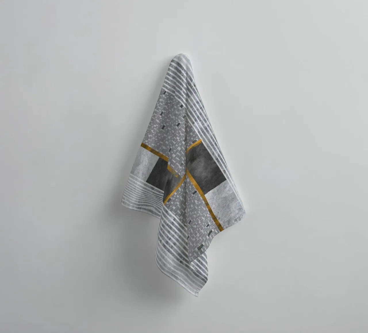 abstract art lines asciugamano da bagno da vintageshop