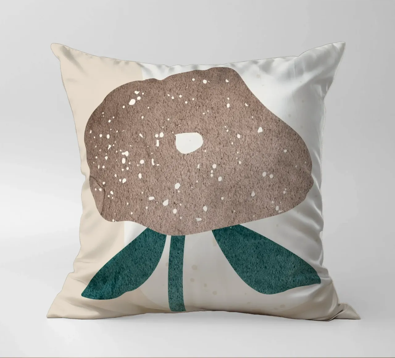 abstract art a simple flower cuscino da vintageshop
