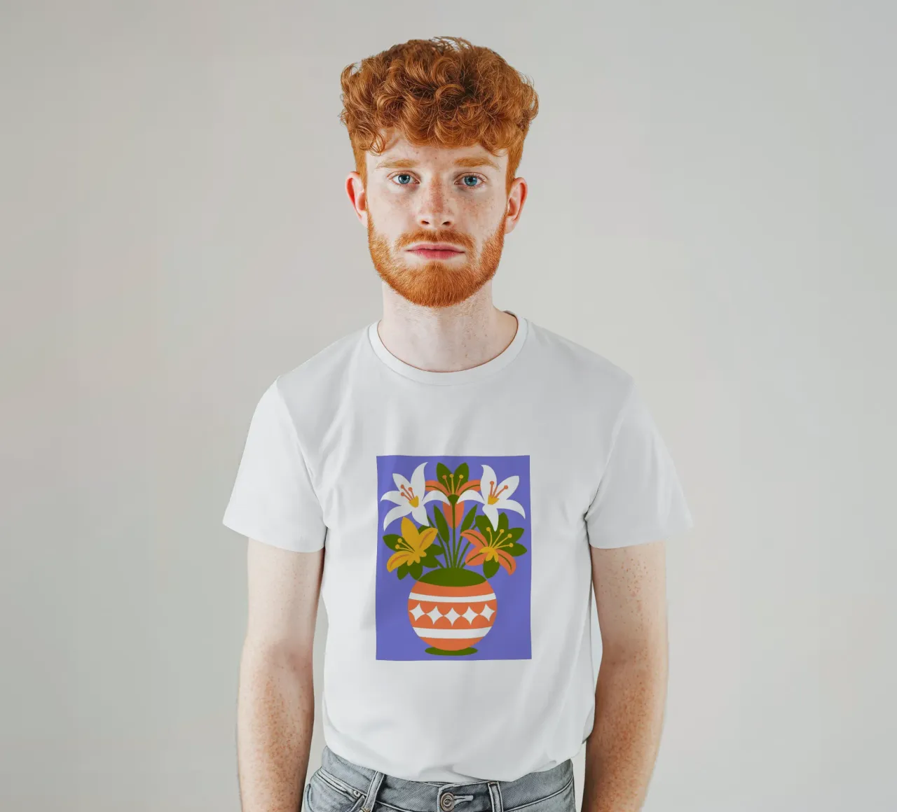 Fiori e vasi t-shirt da FLOWER PLACE SHOP