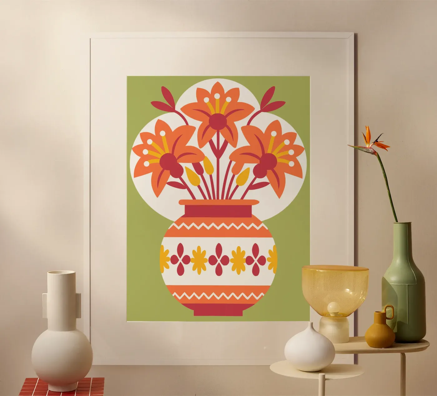 Fiori e vasi poster da FLOWER PLACE SHOP