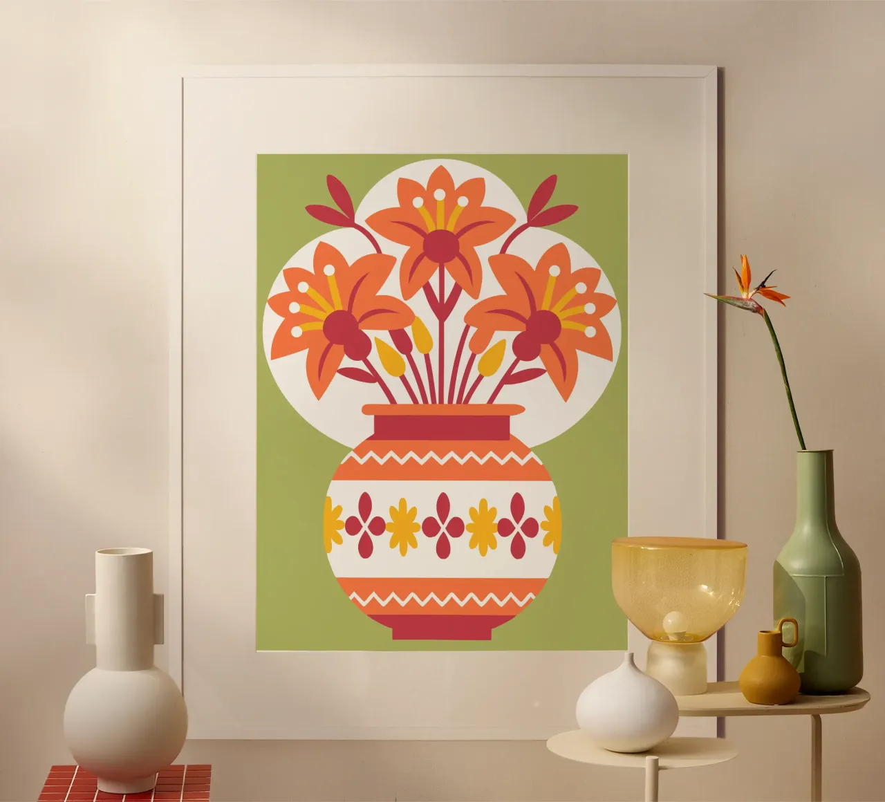 Fiori e vasi poster da FLOWER PLACE SHOP