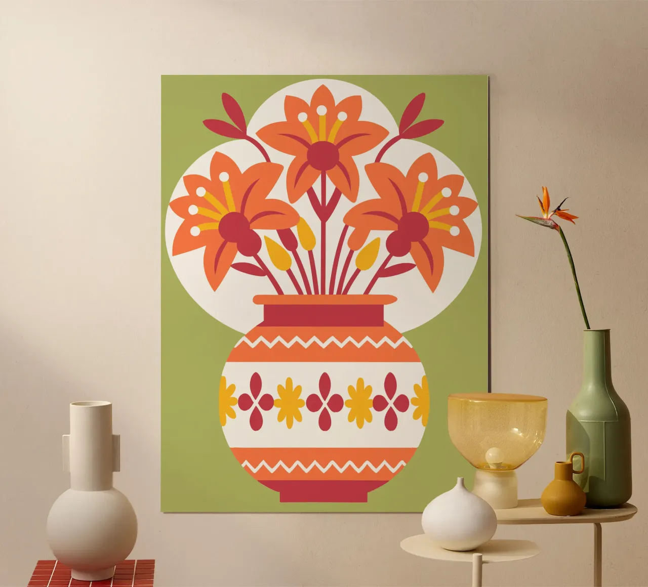 Fiori e vasi poster da FLOWER PLACE SHOP