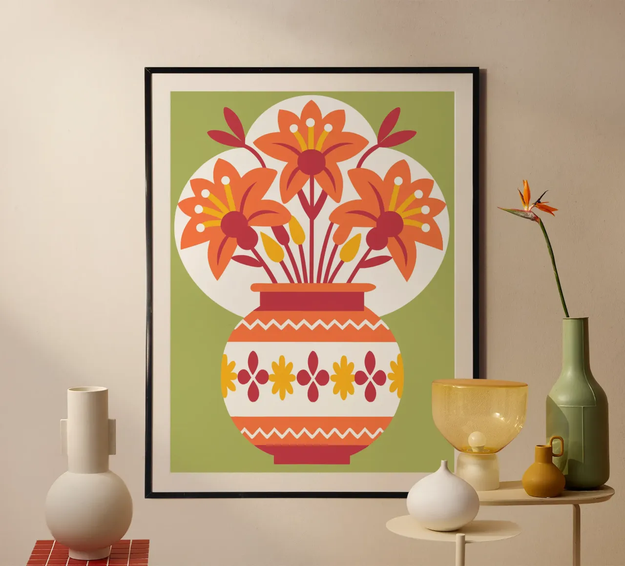 Fiori e vasi poster da FLOWER PLACE SHOP