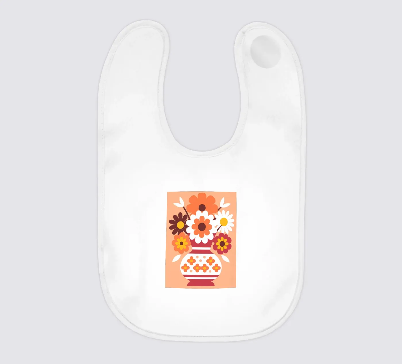 Fleurs et vases bavoir de FLOWER PLACE SHOP