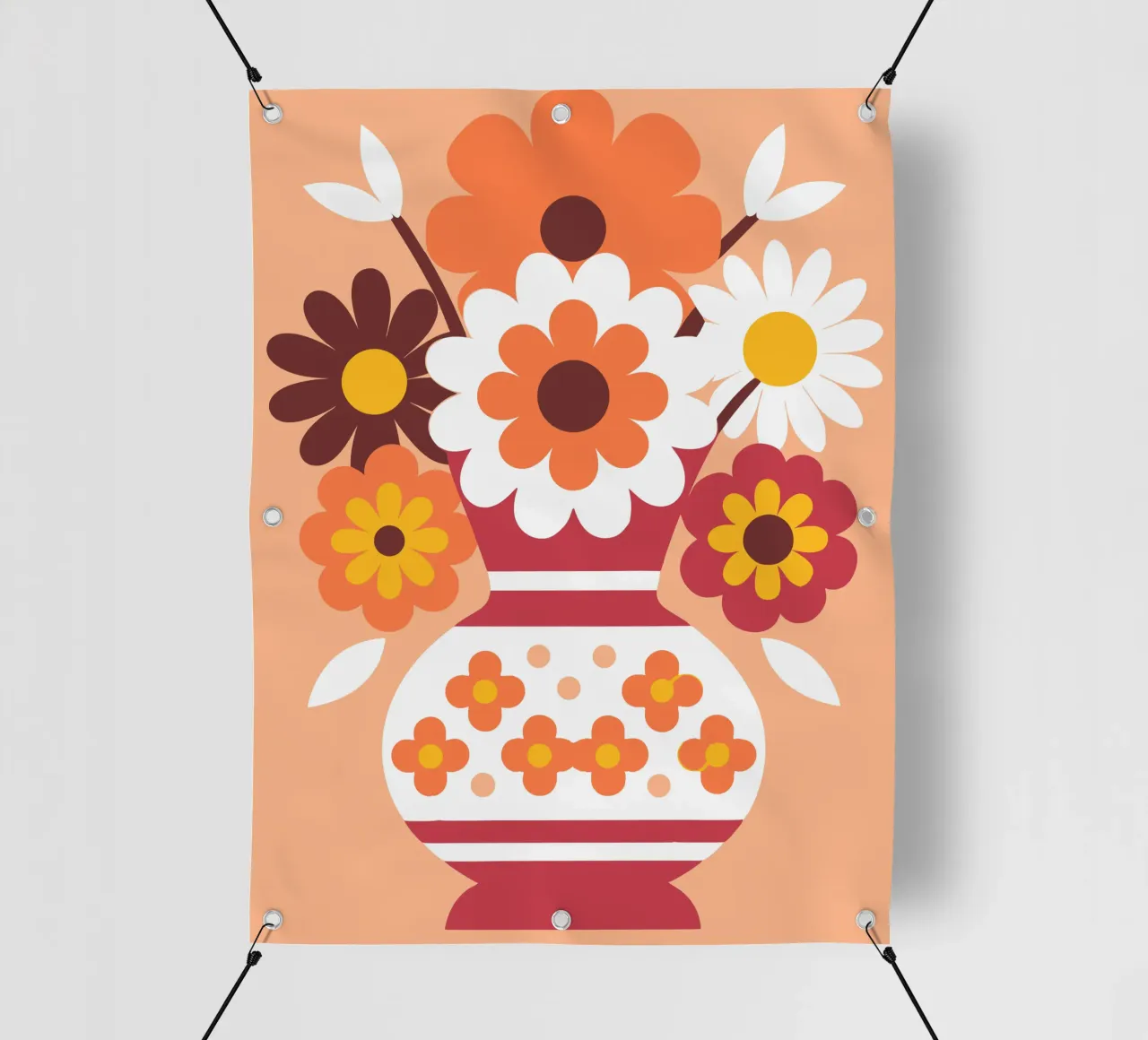 Fiori e vasi telo in pvc da FLOWER PLACE SHOP